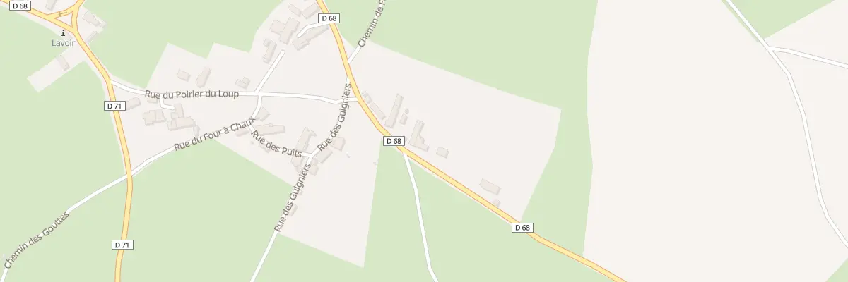 Plan du 8 Rte de Châteaumeillant à Néret