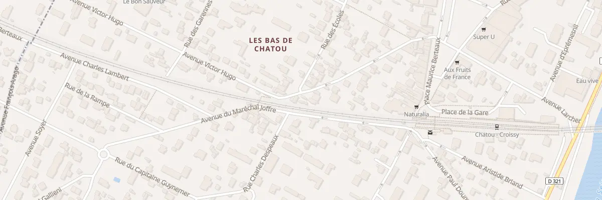Plan du 29 Rue Georges Clemenceau à Chatou
