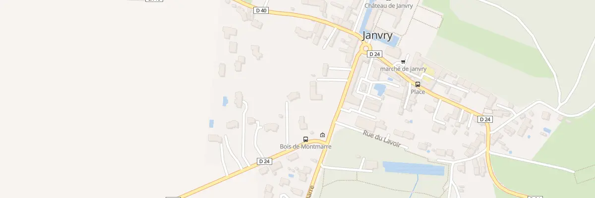 Plan du 7 Rue du Clos des Vignes à Janvry