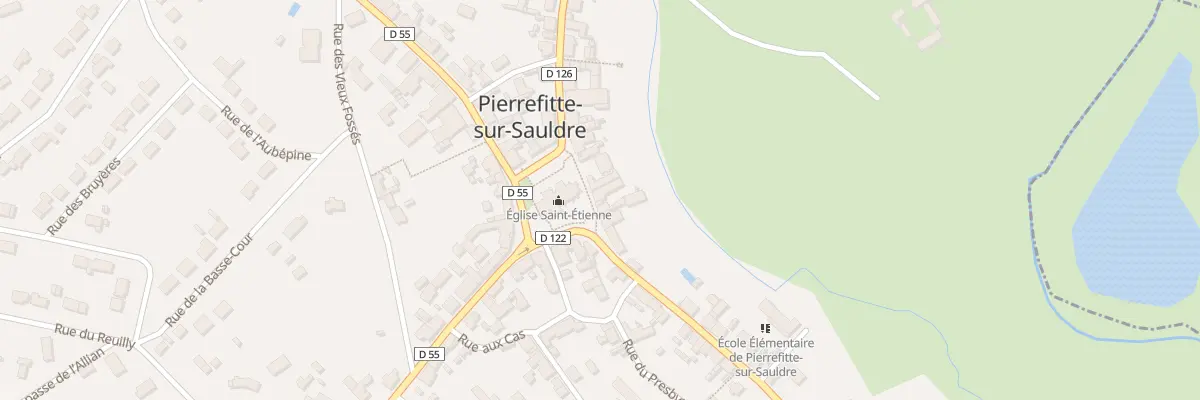 Plan du 17 Pl de l’Eglise à Pierrefitte-sur-Sauldre