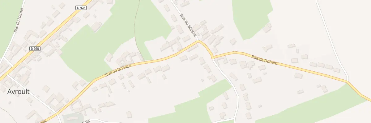 Plan du 27 Rue de la Place à Avroult