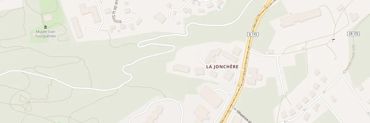 Plan du 10 Cote de la Jonchere à Bougival