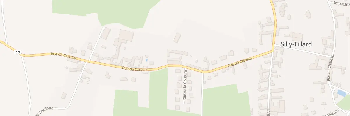 Plan du 13 Rue de Carville à Silly-Tillard