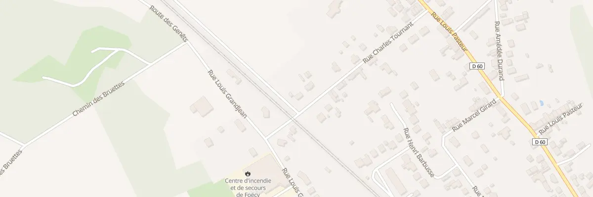 Plan du 18 Rue Charles Tournant à Foëcy