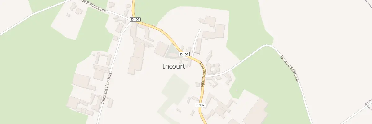 Plan du 29 Rue Principale à Incourt