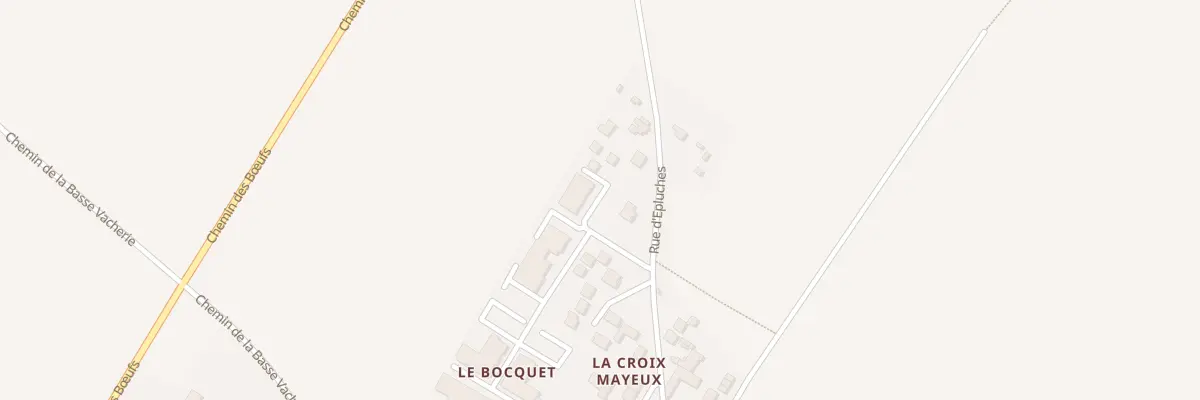 Plan du 1 Imp Edith Piaf à Pierrelaye