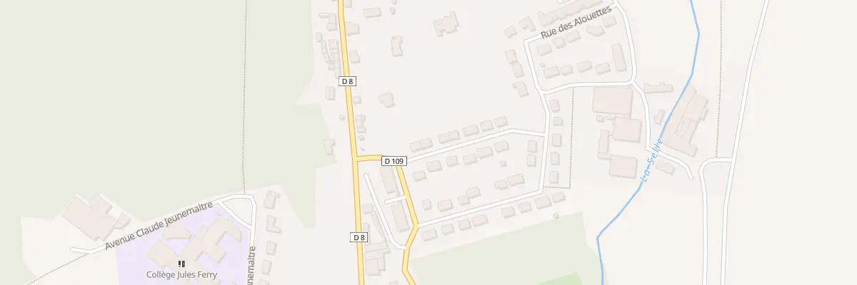 Plan du 4 Rue du Marché aux Chevaux à Conty