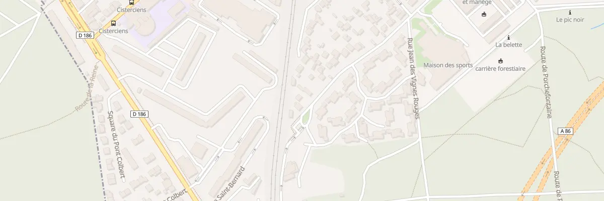 Plan du 140 Rue Rémont à Versailles