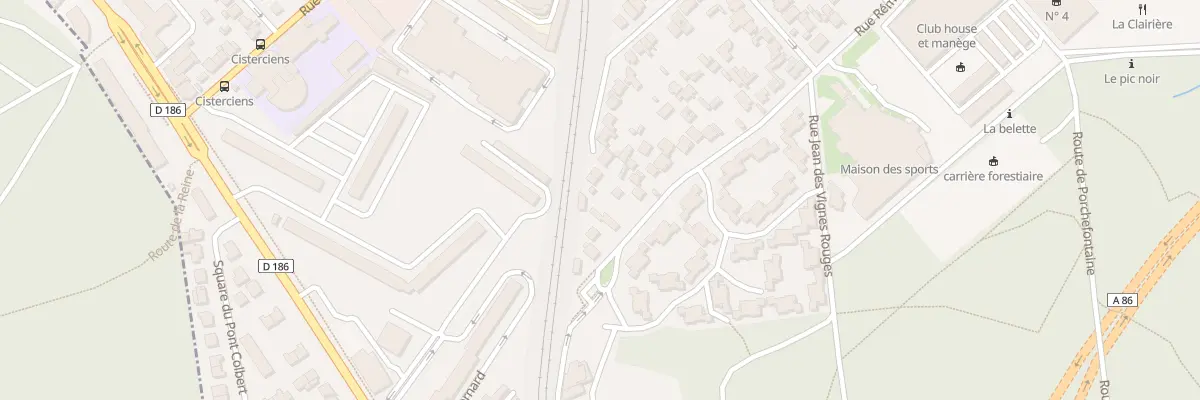 Plan du 134 Rue Rémont à Versailles