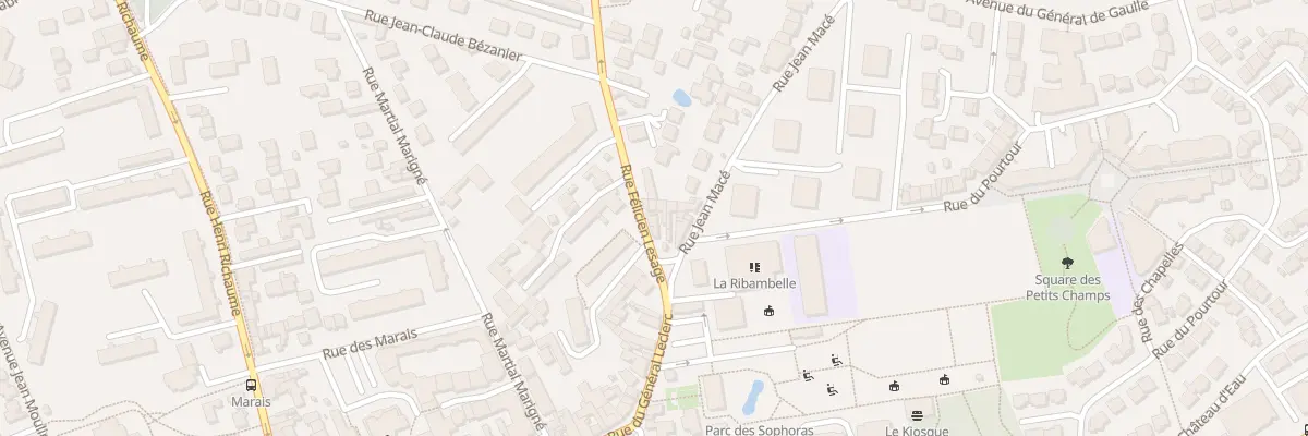 Plan du 4 Rue Félicien Lesage à Montesson