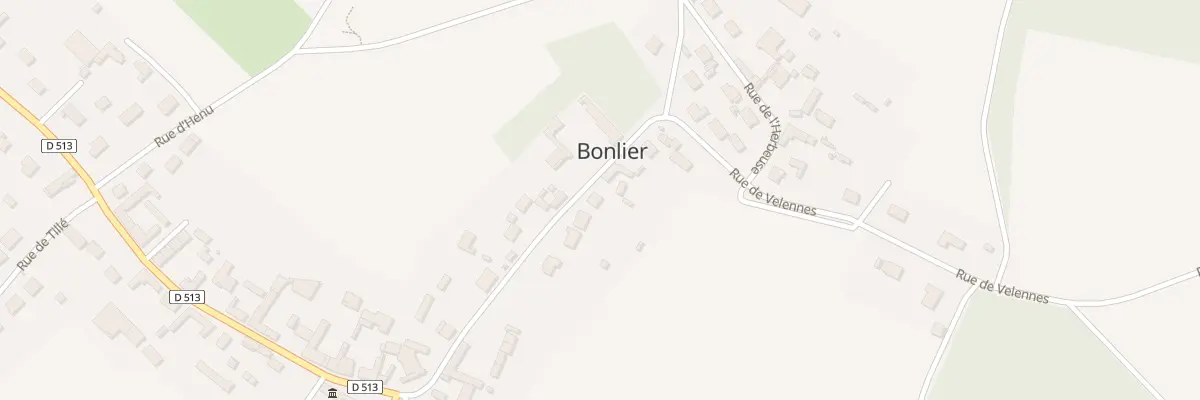 Plan du 12 Rue de l’Herbeuse à Bonlier