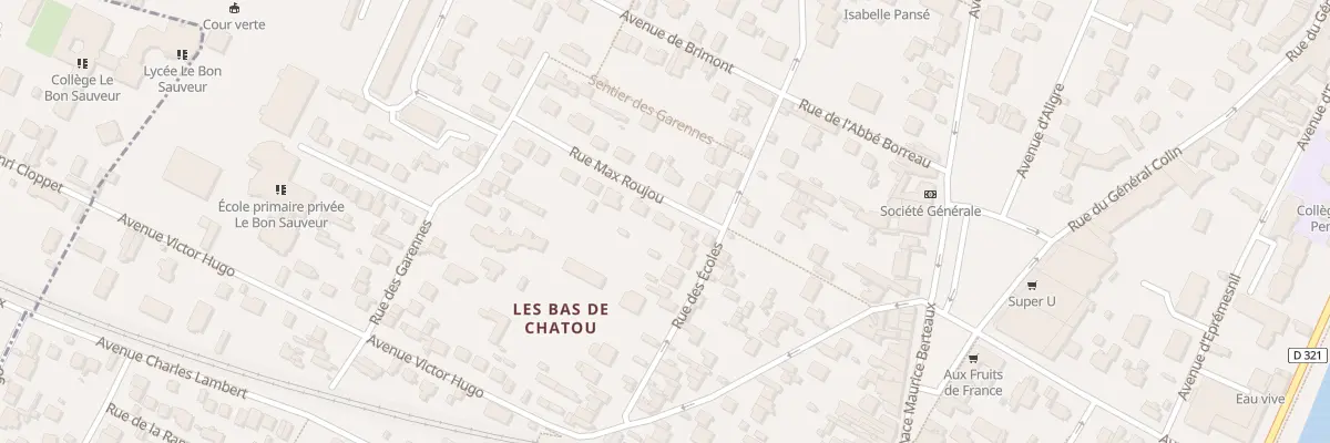 Plan du 3 Rue Max Roujou à Chatou