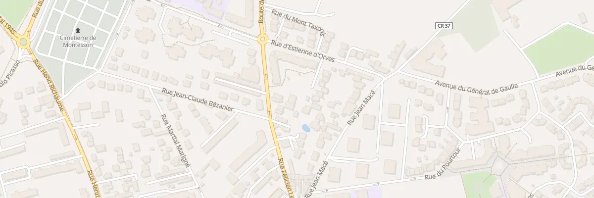 Plan du 22Q Rue Félicien Lesage à Montesson