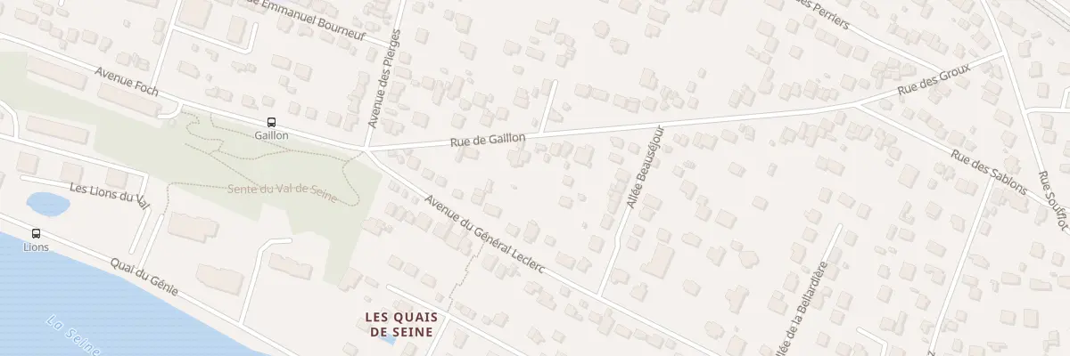 Plan du 39 Rue de Gaillon à Herblay-sur-Seine