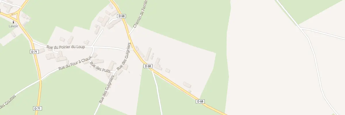 Plan du 10 Rte de Châteaumeillant à Néret