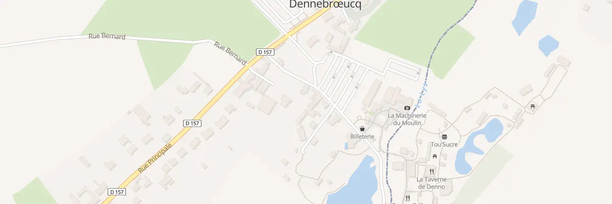 Plan du 4 Rue du Moulin de la Tour à Dennebrœucq
