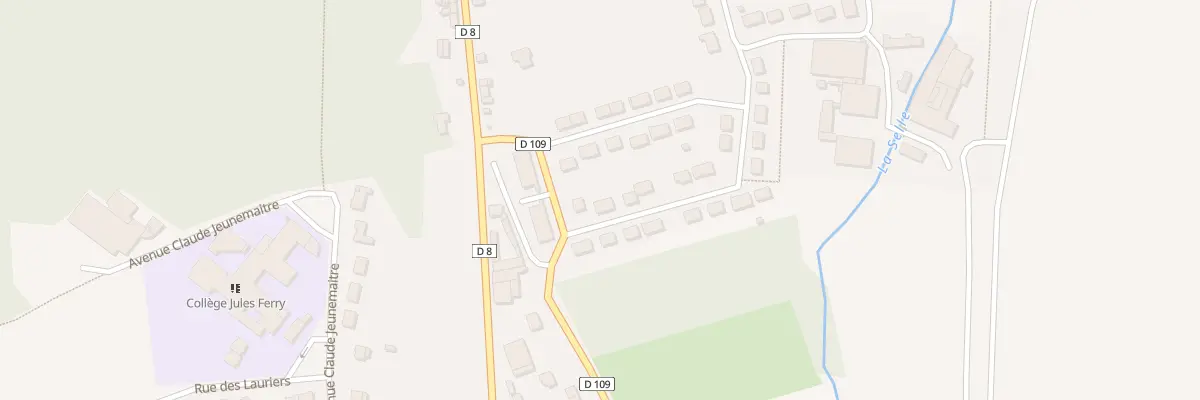 Plan du 20 Rue du Marché aux Chevaux à Conty