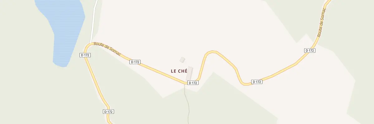Plan du 5031 Le Ché à Saint-Sulpice-les-Bois
