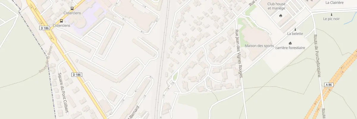 Plan du 136 Rue Rémont à Versailles