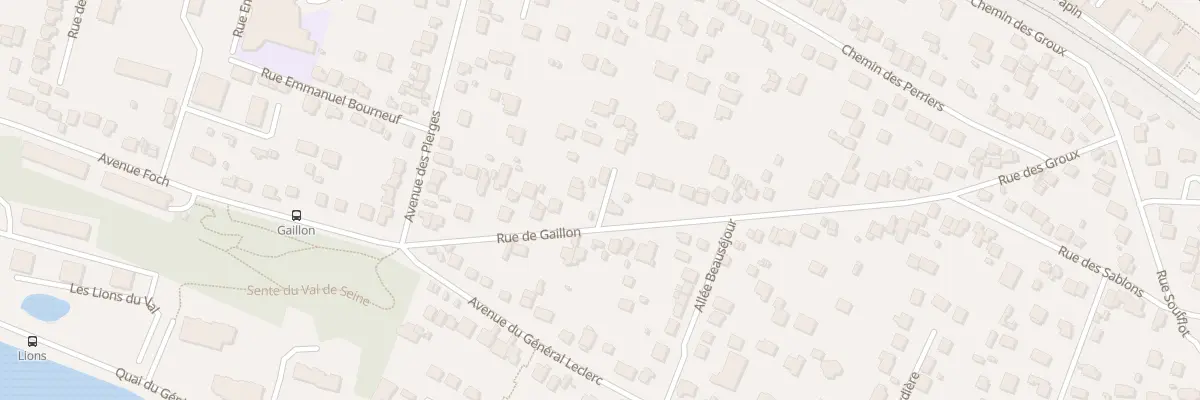 Plan du 44 Rue de Gaillon à Herblay-sur-Seine