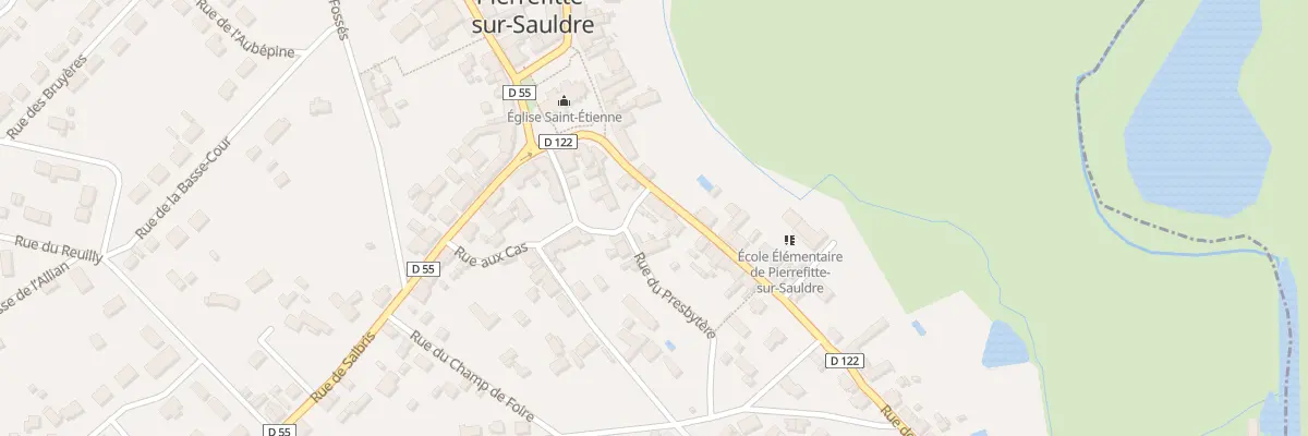 Plan du 11 Rue de Souesmes à Pierrefitte-sur-Sauldre