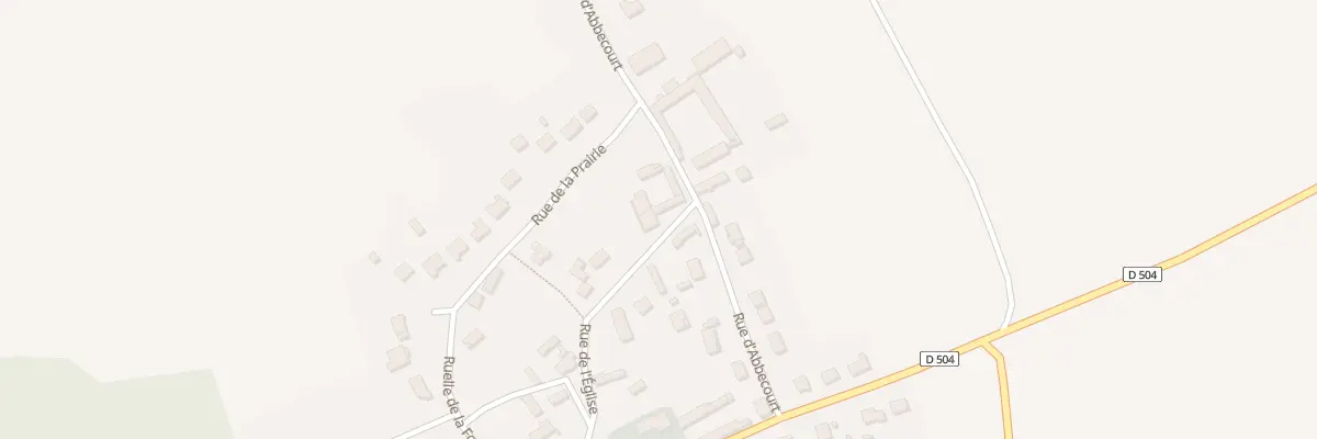 Plan du 13 Rue de l’Eglise à Hodenc-l’Évêque