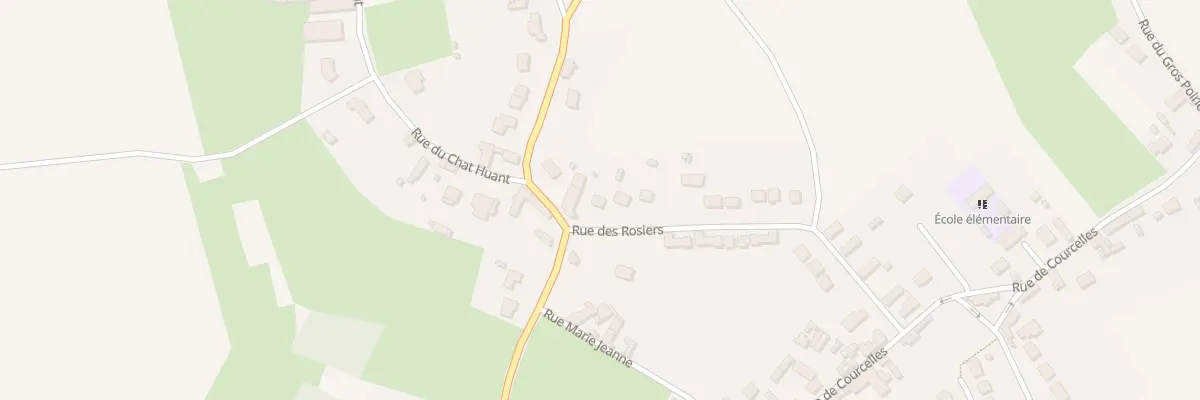 Plan du 22 Rue des Rosiers à Abbecourt
