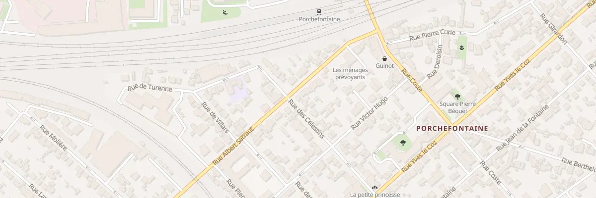 Plan du 23B Rue Albert Sarraut à Versailles