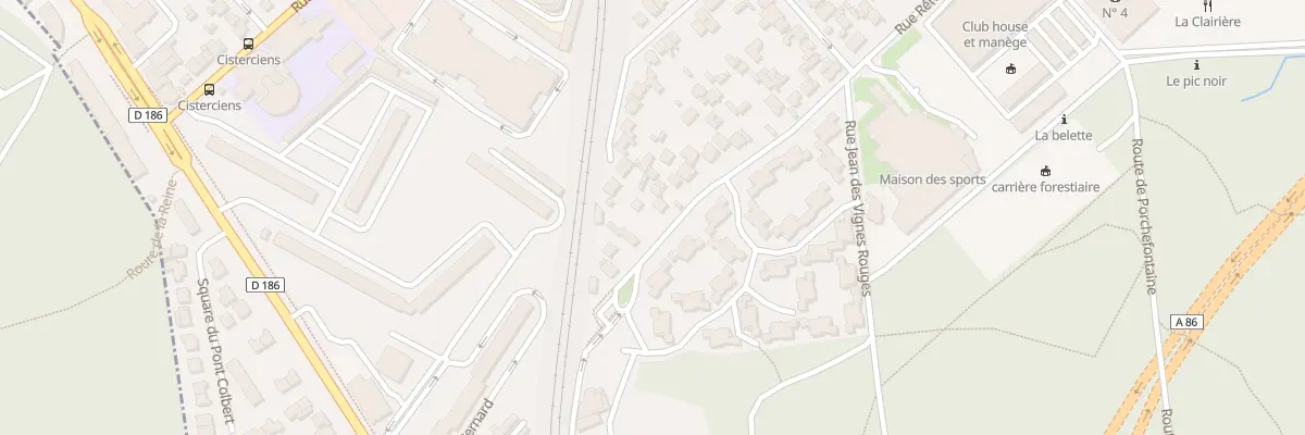 Plan du 132 Rue Rémont à Versailles