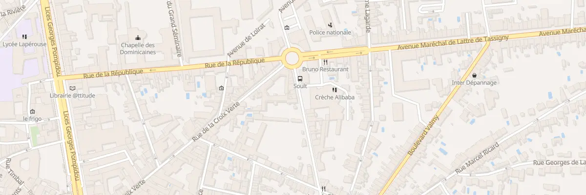 Plan du 11 Rue de la Croix Verte à Albi