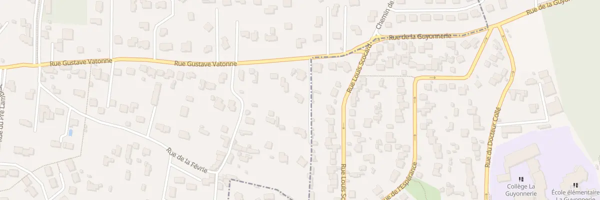 Plan du 1006 Rue Gustave Vatonne à Gif-sur-Yvette