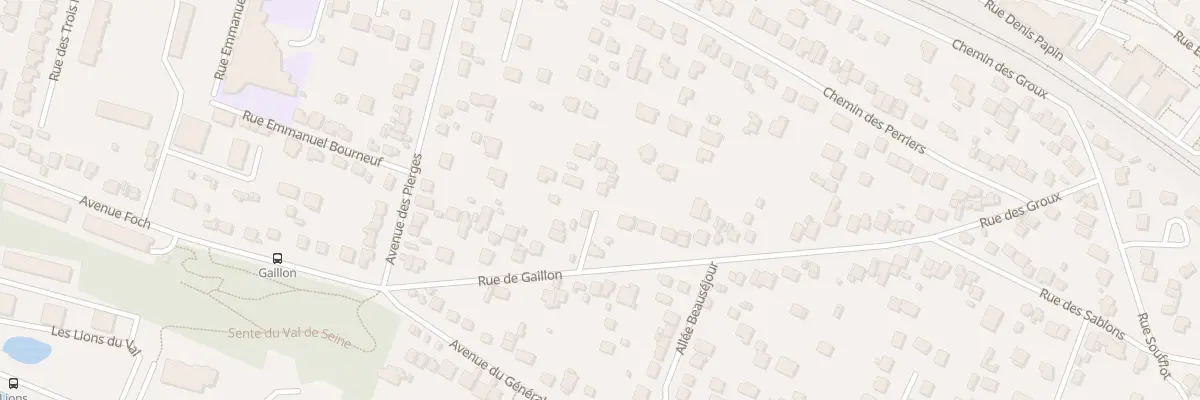Plan du 42T Rue de Gaillon à Herblay-sur-Seine