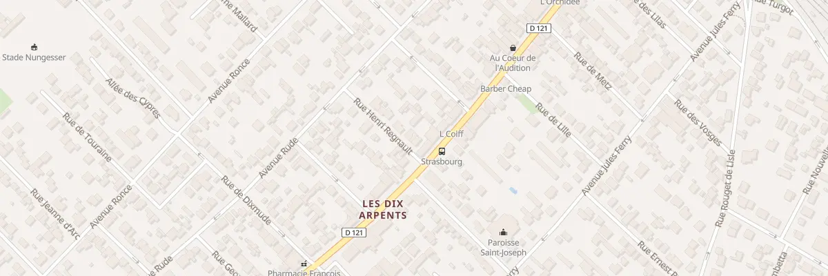Plan du 11 Rue Henri Regnault à Sartrouville