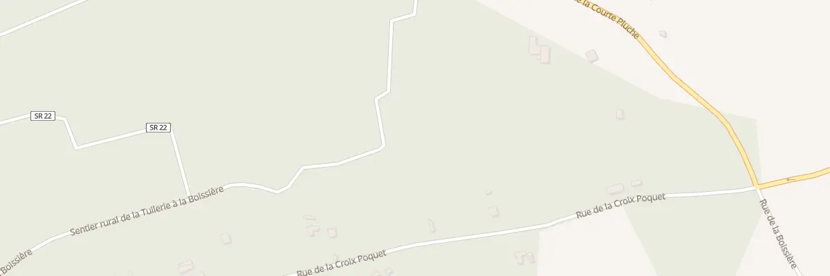Plan du 24 Rue de la Croix Poquet à Breuillet
