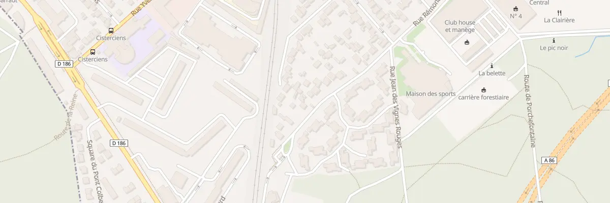 Plan du 128 Rue Rémont à Versailles