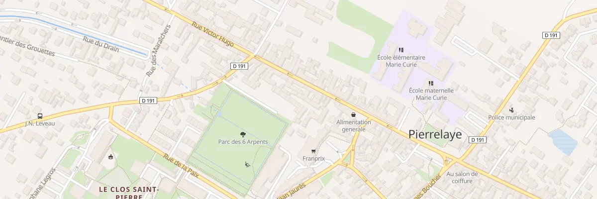 Plan du 77T Rue Victor Hugo à Pierrelaye