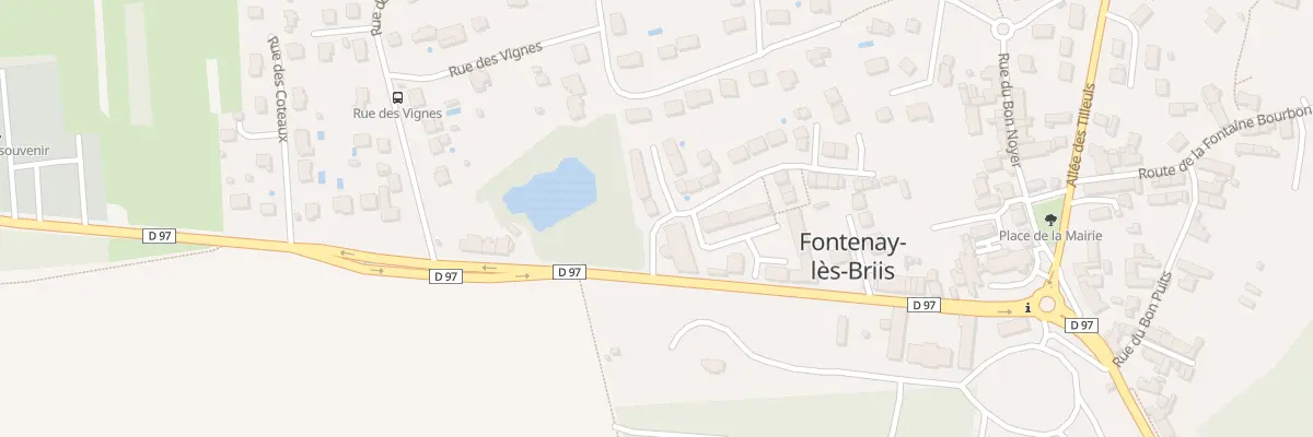 Plan du 1 Rue de la Belle de Fontenay à Fontenay-lès-Briis