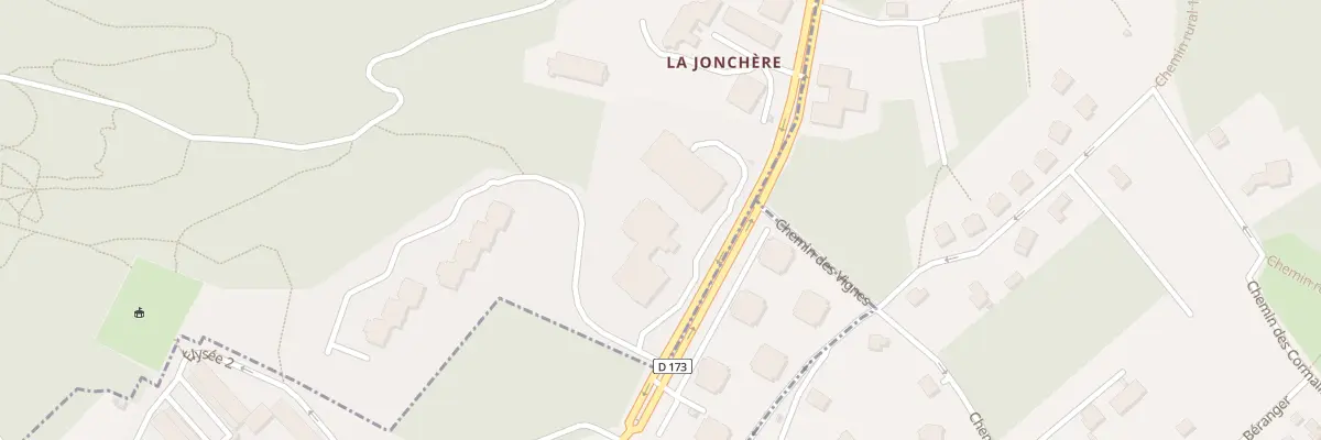 Plan du 12 Cote de la Jonchere à Bougival
