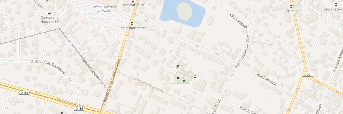 Plan du 6 Rue Napoleon Ancelin à Chatou