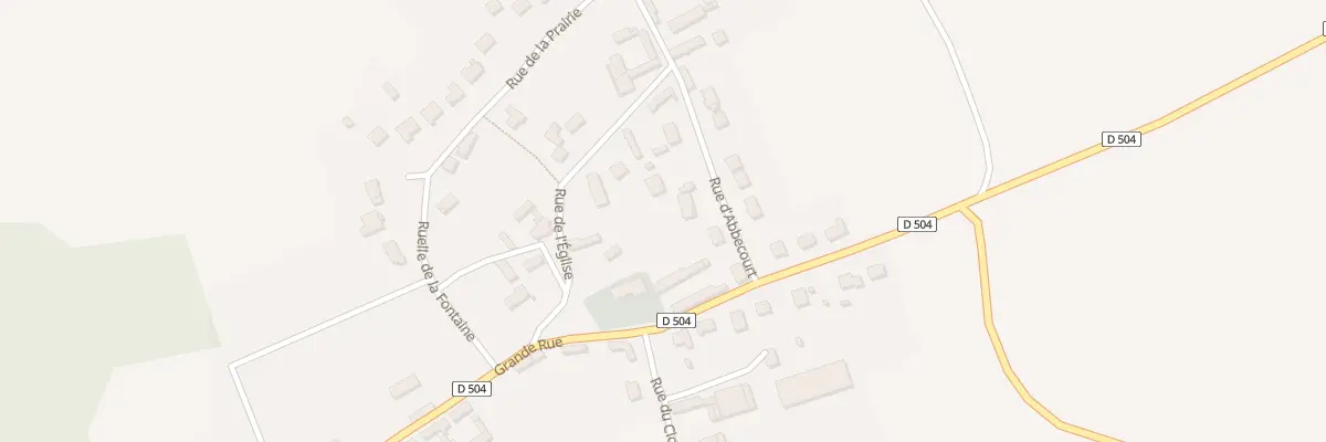 Plan du 3 Rue d’Abbecourt à Hodenc-l’Évêque