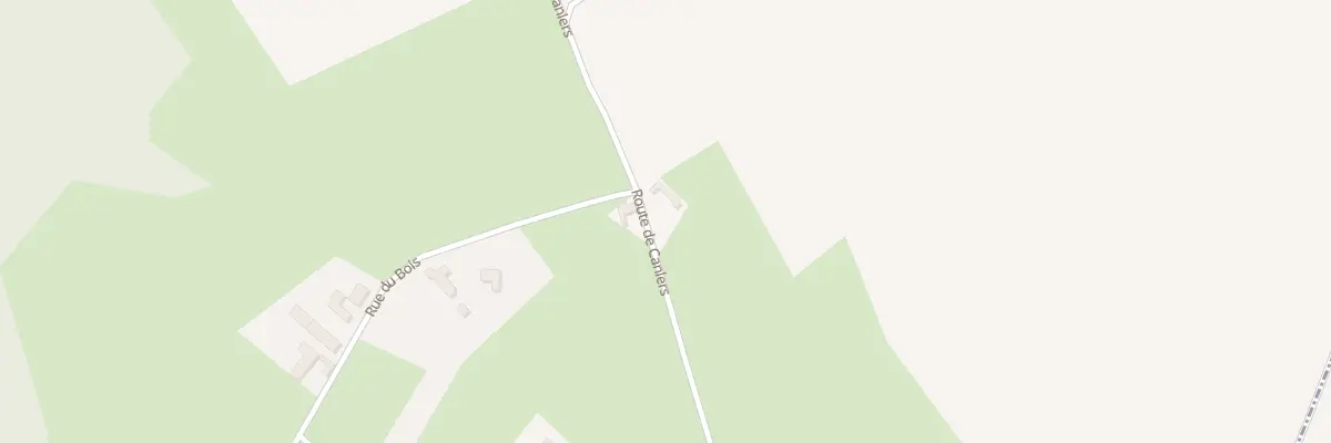 Plan du 2 Che de Canlers à Tramecourt