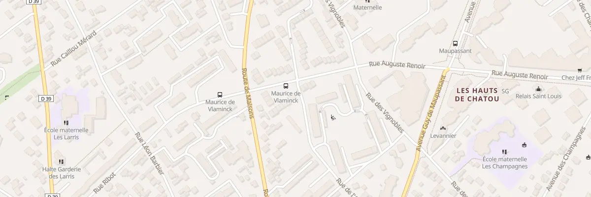 Plan du 32 Rue Maurice de Vlaminck à Chatou