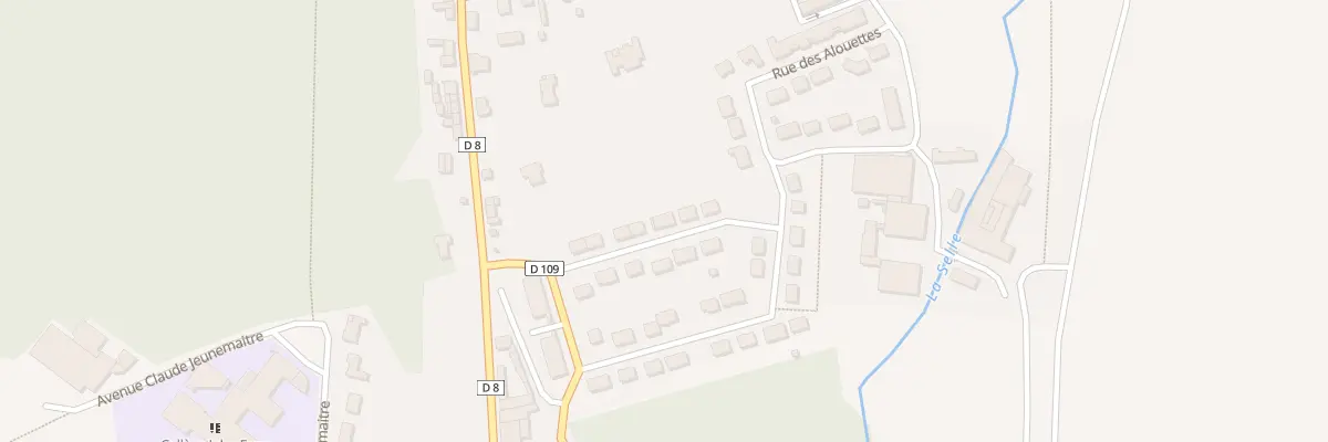 Plan du 10 Rue du Marché aux Chevaux à Conty