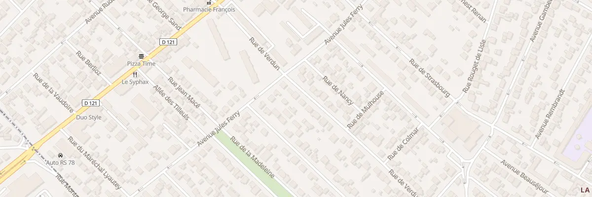 Plan du 4 Rue de Verdun à Sartrouville