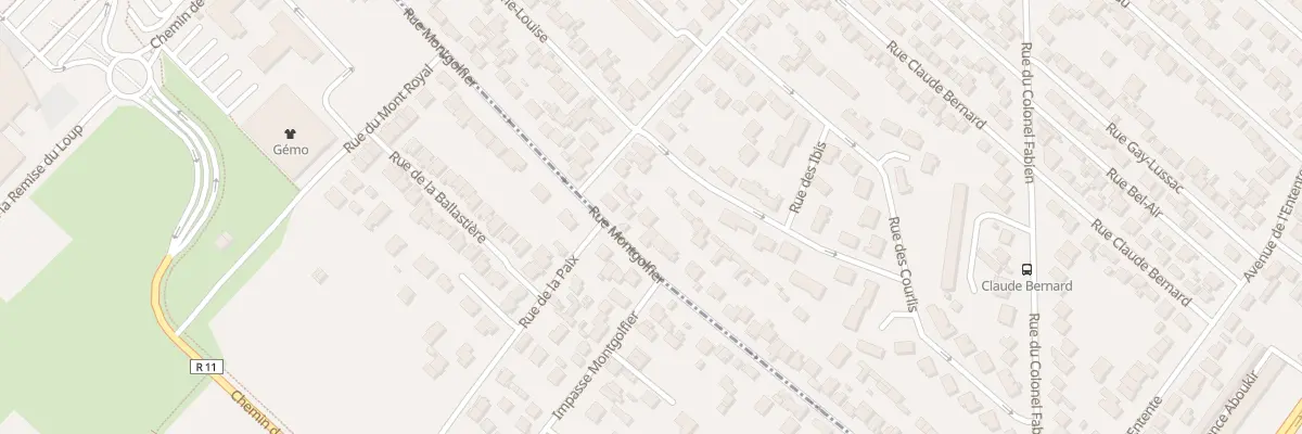 Plan du 83 Rue Montgolfier à Sartrouville