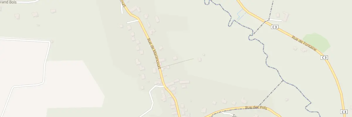 Plan du 1 Sen de la Cressonniere à Saint-Cyr-la-Rivière