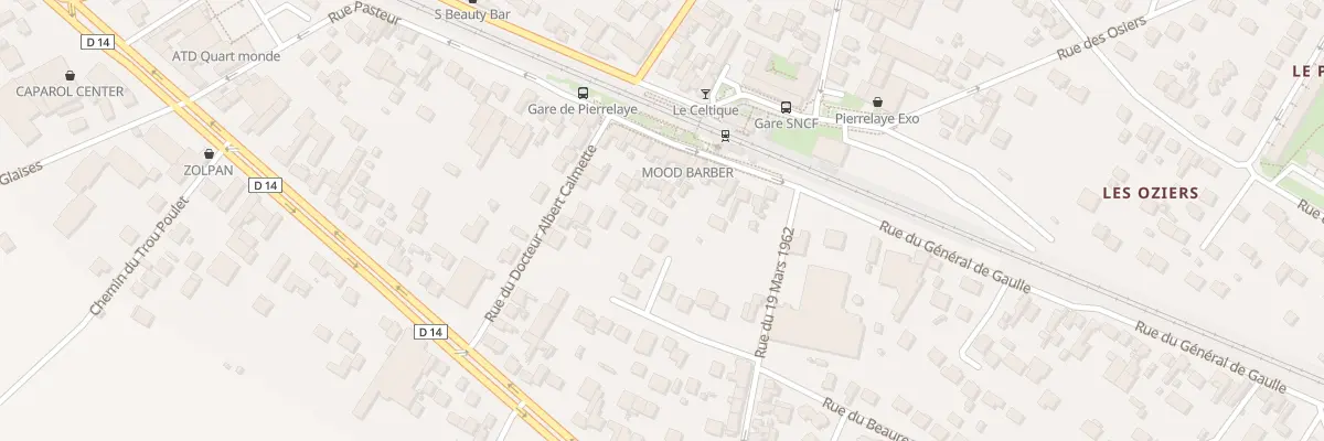 Plan du 10B Rue du Gen de Gaulle à Pierrelaye
