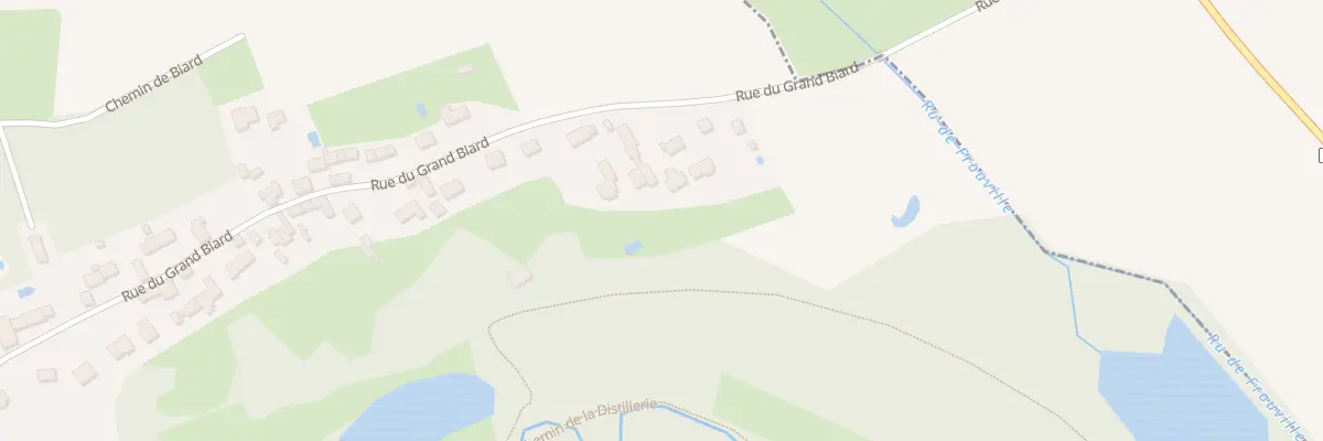 Plan du 42 Rue du Grand Biard à Labbeville