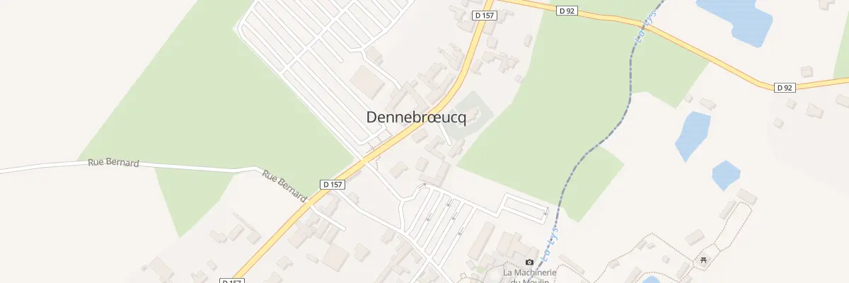 Plan du 40 Rue Principale à Dennebrœucq