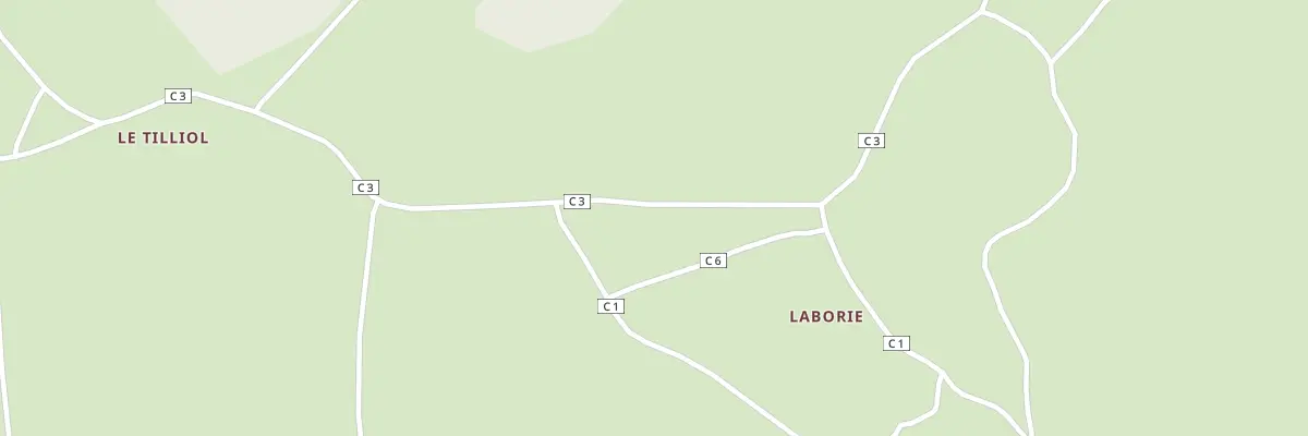 Plan du 12 Laborie à Lapleau